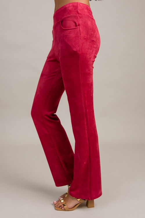 Luxe Suede Pants, Burgundy - 0912-132h.jpg