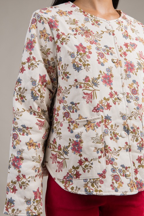 Floral Twill Jacket, Ivory Multi - 0912-146.jpg