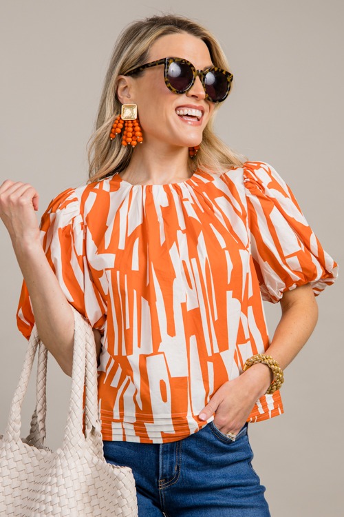 Button Back Printed Top, Orange - 0913-22p-Edit.jpg