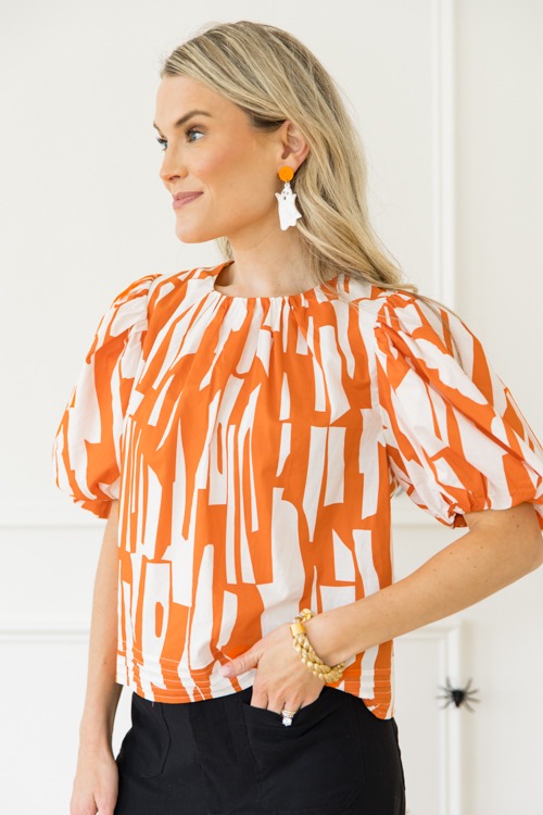 Button Back Printed Top, Orange - 0913-24-Edit.jpg