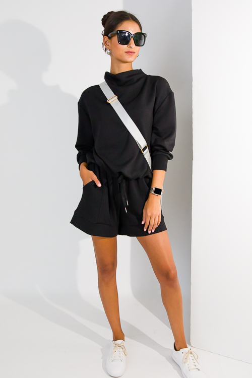 Soft Casual Shorts, Black