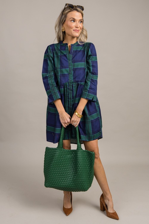 Harris Plaid Dress, Navy Green - 0918-106.jpg