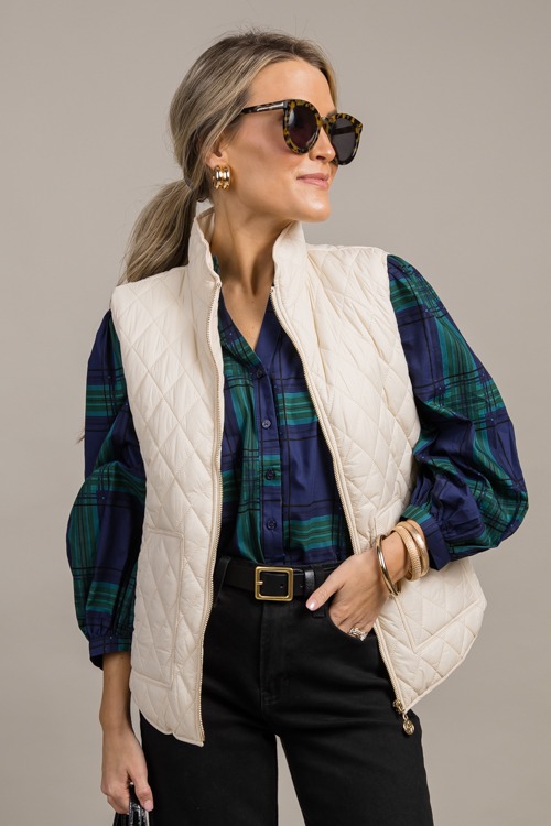 Harris Plaid Top, Navy Green - 0918-82.jpg