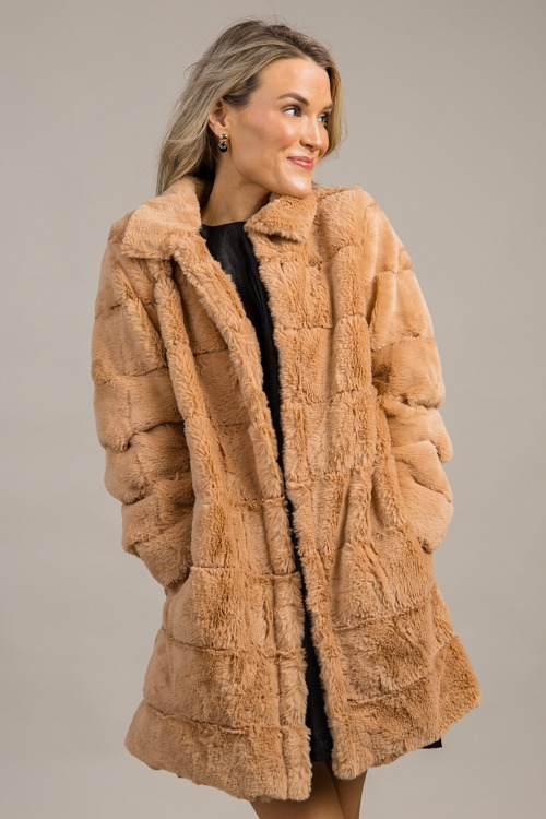 Glambition Fur Jacket, Camel - 0918-83p.jpg