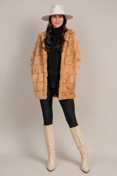 Glambition Fur Jacket, Camel - 0918-85.jpg