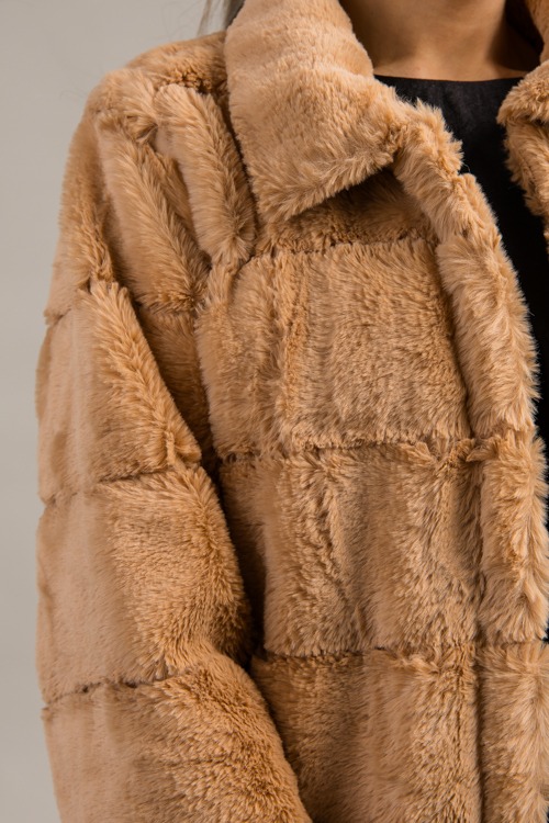 Glambition Fur Jacket, Camel - 0918-90.jpg