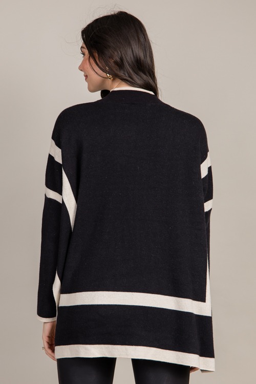 Perimeter Stripe Sweater, Black - 0919-111.jpg