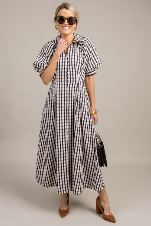 Gingham Check Button Midi, Black - 0919-15.jpg