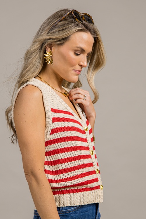 Helen Stripe Vest, Lt. Taupe/Red - 0919-42.jpg