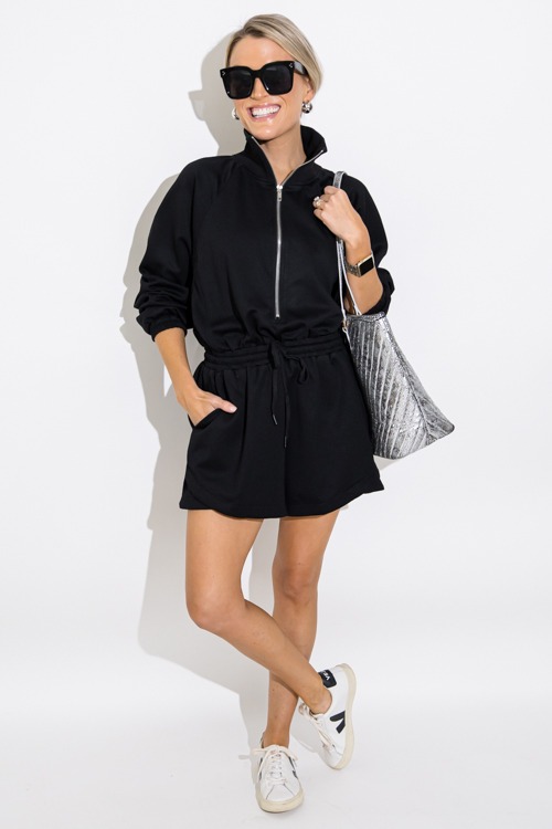 Don't Sweat It Romper, Black - 0920-258.jpg