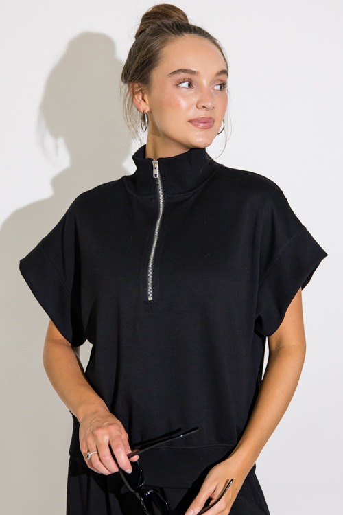 Short Sleeve Zip Pullover, Blk - 0920-289.jpg