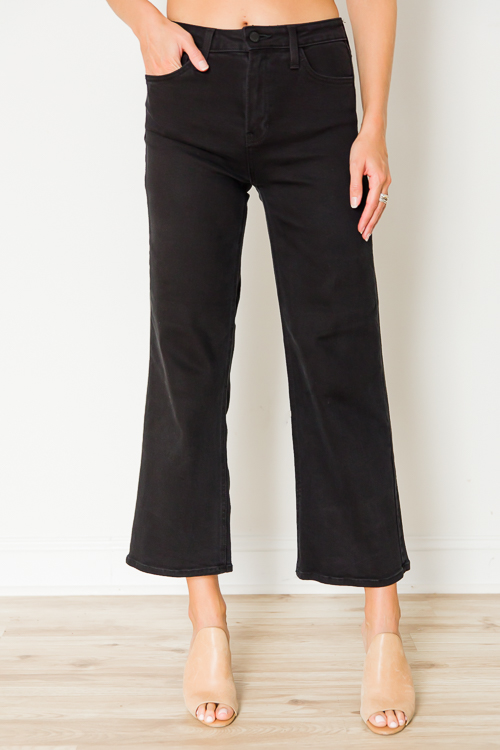 Ginger Fray Hem Pants, Forest - New Arrivals - The Blue Door Boutique