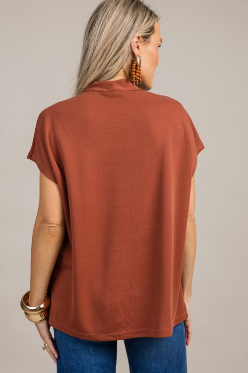 Modal V-Neck Top, Brick - 0927-47-Edit.jpg