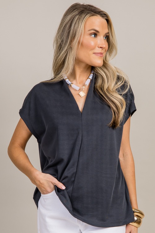 Modal V-Neck Top, Charcoal - 0927-58.jpg