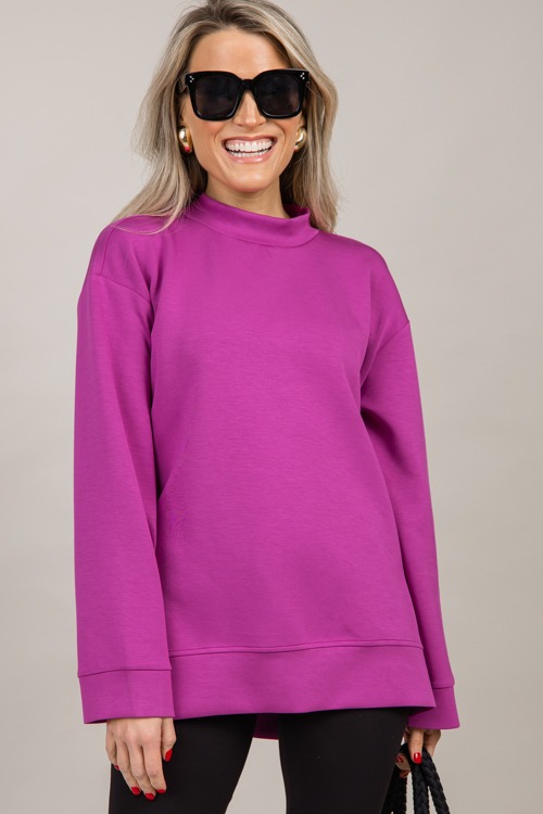 Rhett Soft Knit Top, Magenta - 0930-123.jpg