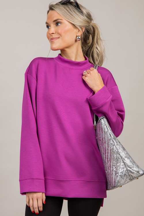 Rhett Soft Knit Top, Magenta - 0930-127.jpg