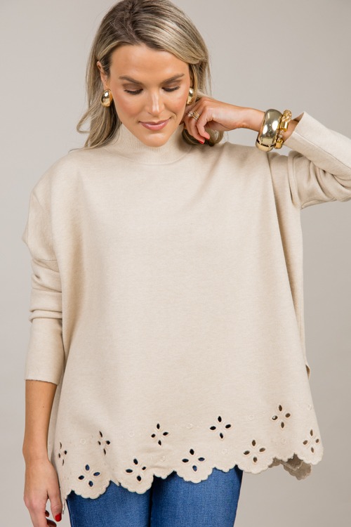 Eyelet Hem Sweater, Oatmeal - 0930-82p.jpg