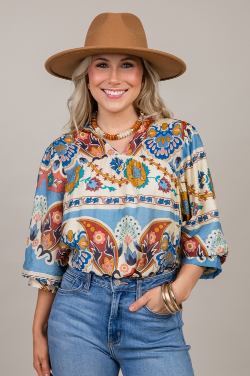 Raven Floral Top, Blue Mix - 1002-119.jpg