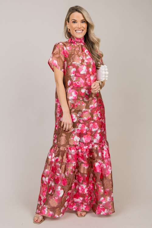 Organza Floral Maxi, Brown - 1007-13.jpg