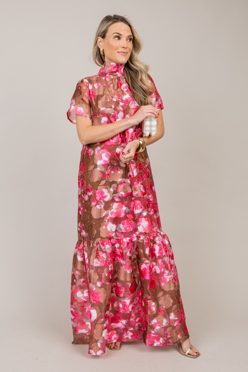 Organza Floral Maxi, Brown - 1007-15.jpg