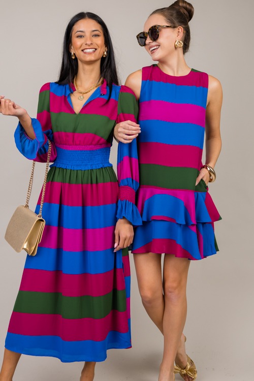 Maley Stripe Midi, Magenta Multi - 1007-152h.jpg