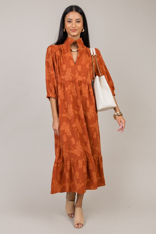 Jasmine Jacquard Maxi, Rust - 1007-41p.jpg