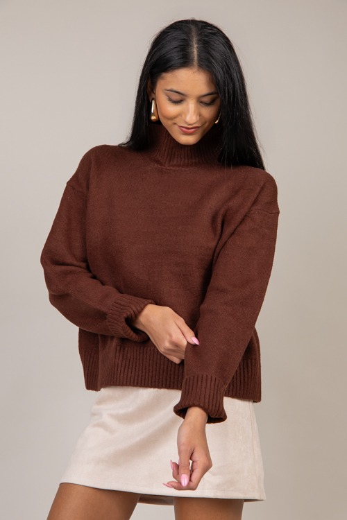 Kyla Mock Neck Sweater, Brown - 1008-54.jpg