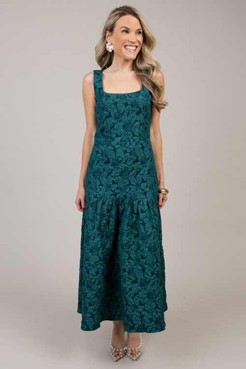 Textured Flowers Midi, Dark Gre - 1009-24h.jpg