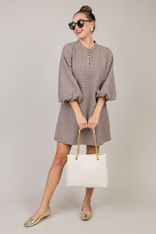 Houndstooth Button Dress, Coffe - 1010-7-Edit.jpg