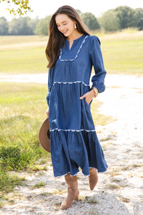 Scallop Contrast Denim Maxi - 1011-215p.jpg