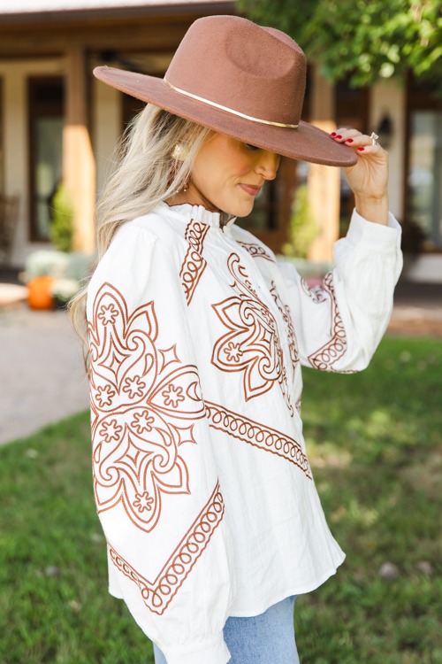 Embroidery Button Up Top, Ivory - 1011-248.jpg