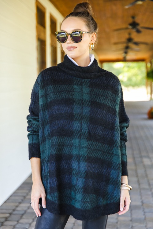 Carla Plaid Sweater, Green - 1011-59.jpg