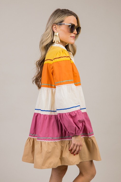 Ric Rac Colorblock Dress, Multi - 1014-26h.jpg