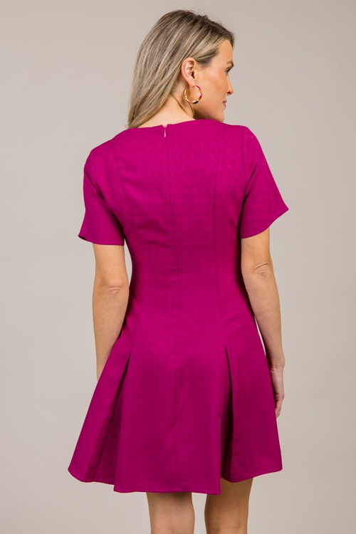 Easily Loved Dress, Magenta - 1014-6.jpg