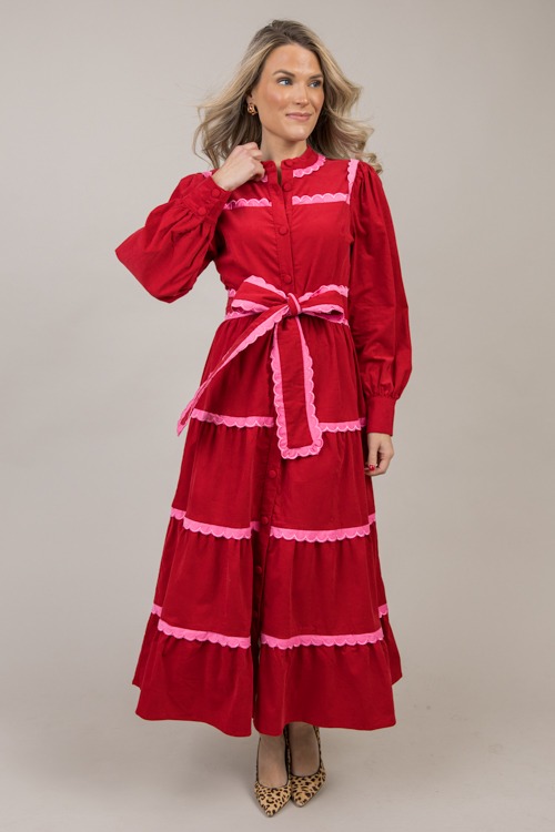 Corduroy Scallop Trim Maxi, Red - 1015-12-Edit.jpg