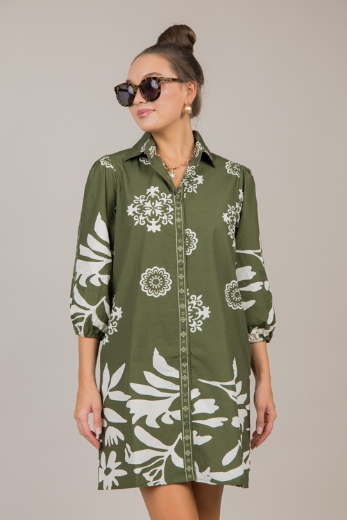 Wyatt Shirt Dress, Olive Foliag - 1016-58.jpg