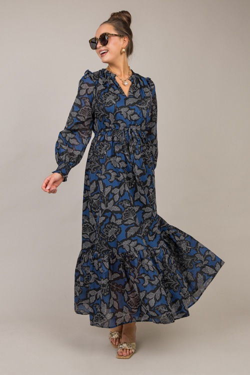 Alma Floral Maxi, Navy Black - 1017-71h.jpg