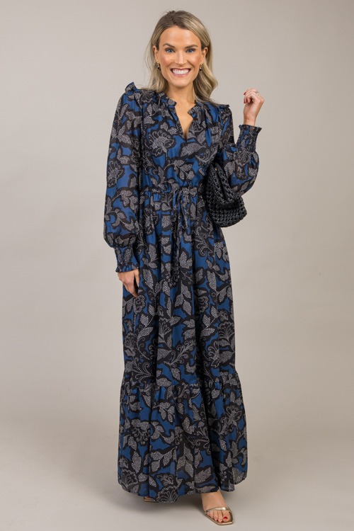 Alma Floral Maxi, Navy Black - 1017-73.jpg