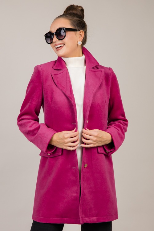 Gold Button Coat, Fuchsia - 1018-44p.jpg