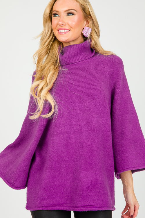 Isabelle Sweater, Purple