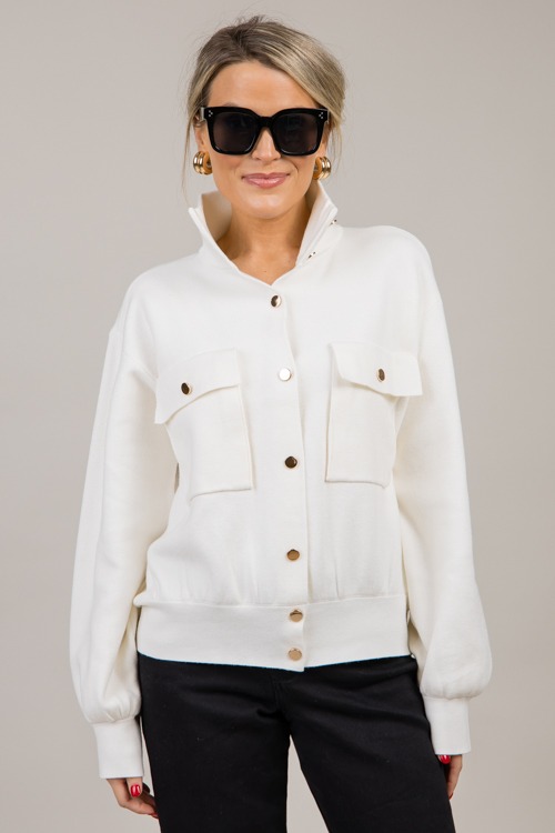 Gold Button Sweater Jacket, Off - 1021-121.jpg