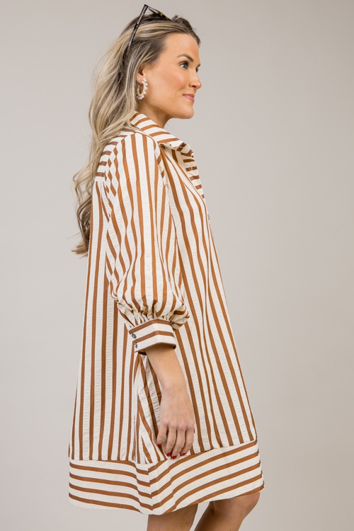 Brinley Stripe Dress, Brown - 1022-126.jpg