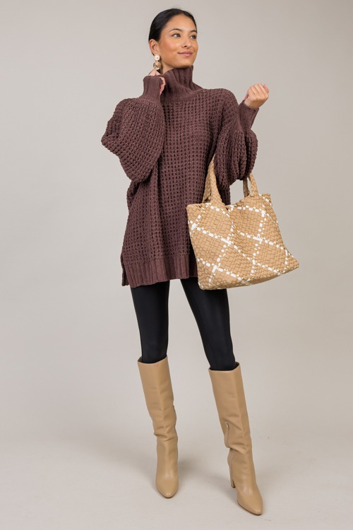 Miley Tunic Sweater, Mocha - 1022-129p.jpg