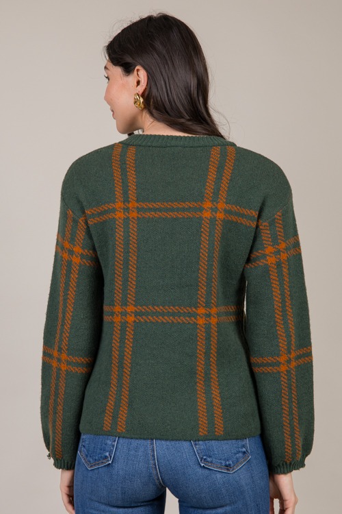 Plaid Sweater, Hunter/Rust - 1023-109.jpg