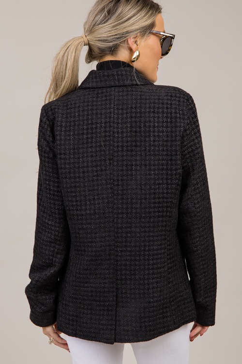 Metallic Tweed Blazer, Black - 1024-103.jpg