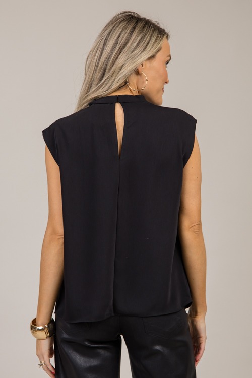 Pleat Shoulder Blouse, Black - 1024-125.jpg