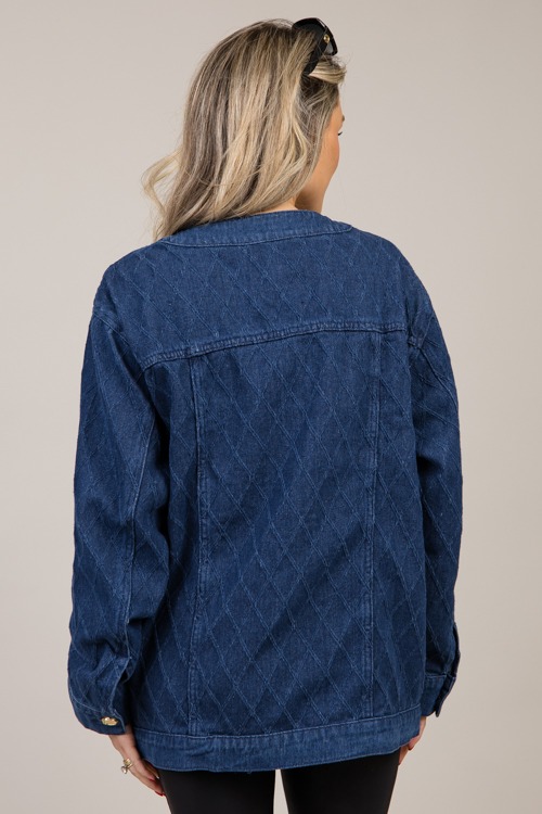 Textured Denim Button Jacket - 1029-41.jpg