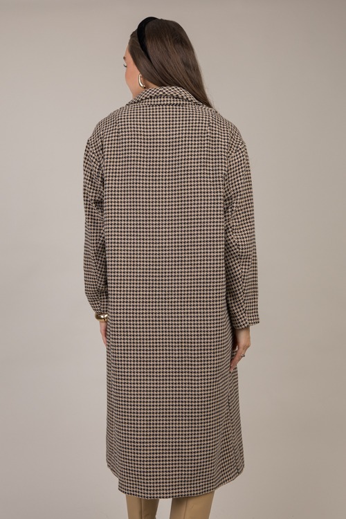 Houndstooth Long Coat, Beige - 1030-111.jpg