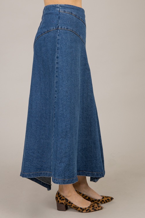 Seam Detail Denim Midi Skirt - 1030-192h.jpg