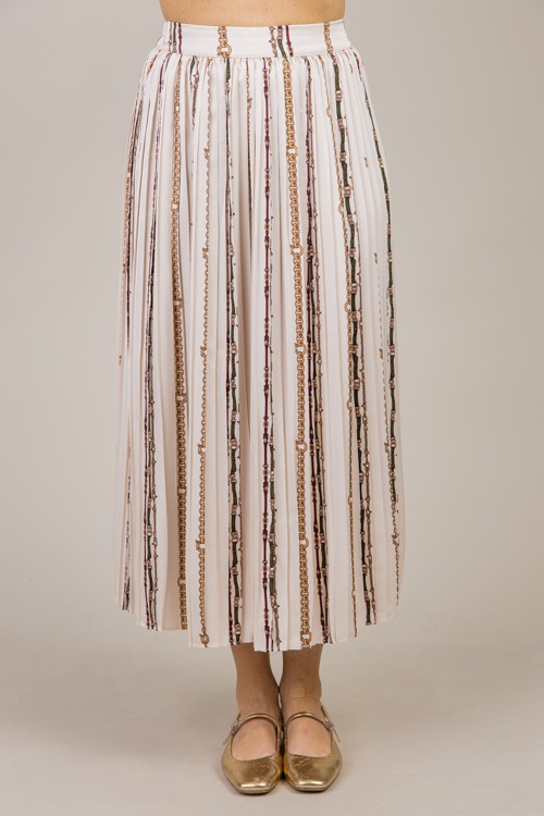 Chain Print Pleat Midi Skirt - 1030-199.jpg